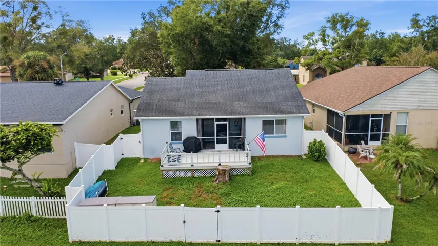 Fenced Backyard