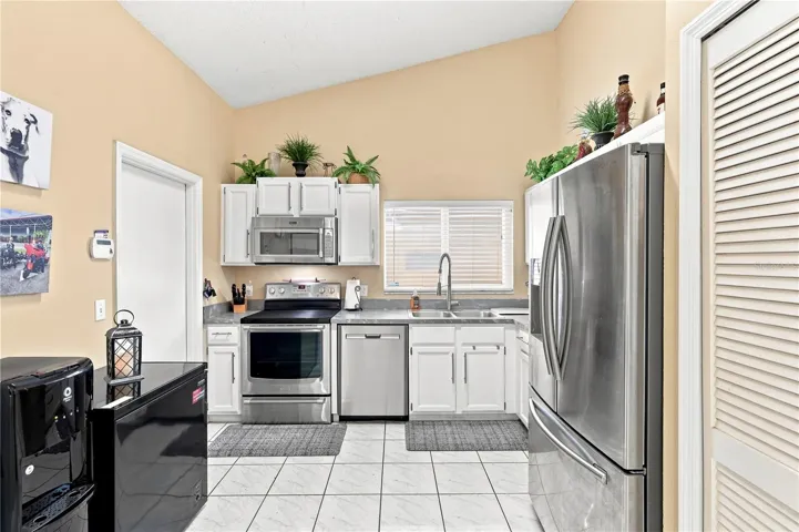 Kitchen with Stainless Steel Appliances
