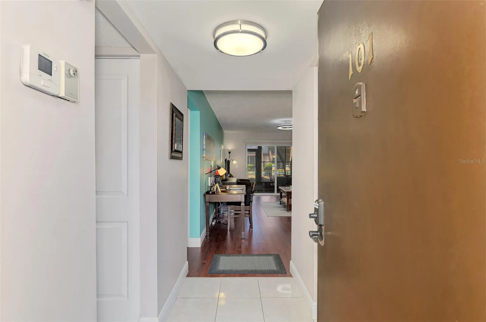 WALKING INTO THE CONDO