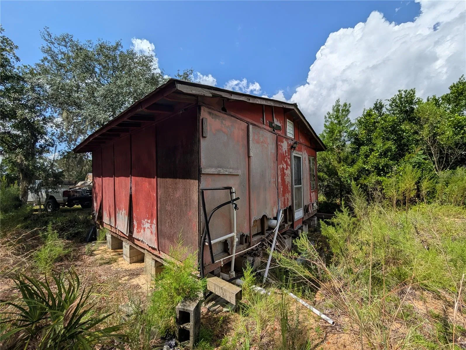Back of the cabin