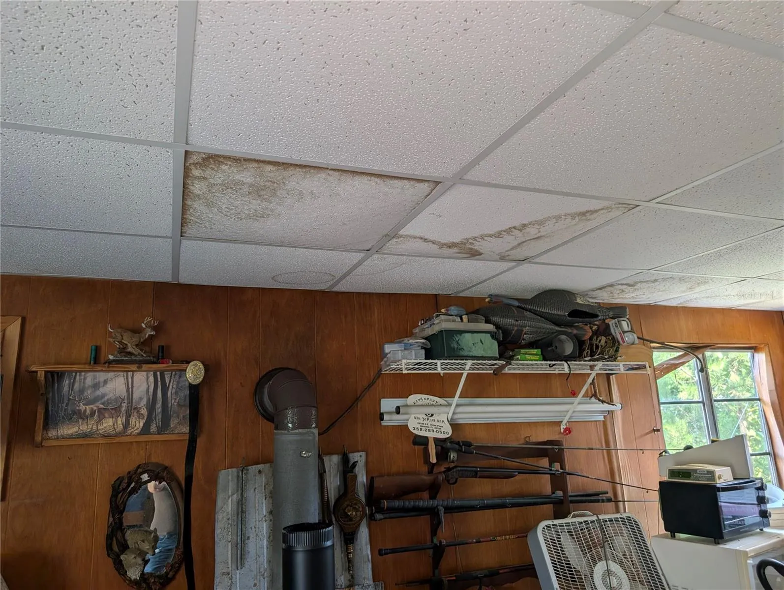 Interior work needed