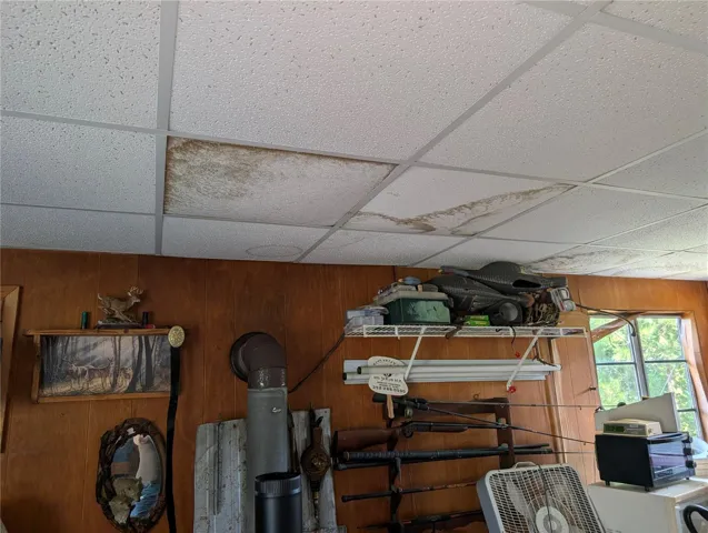 Interior work needed