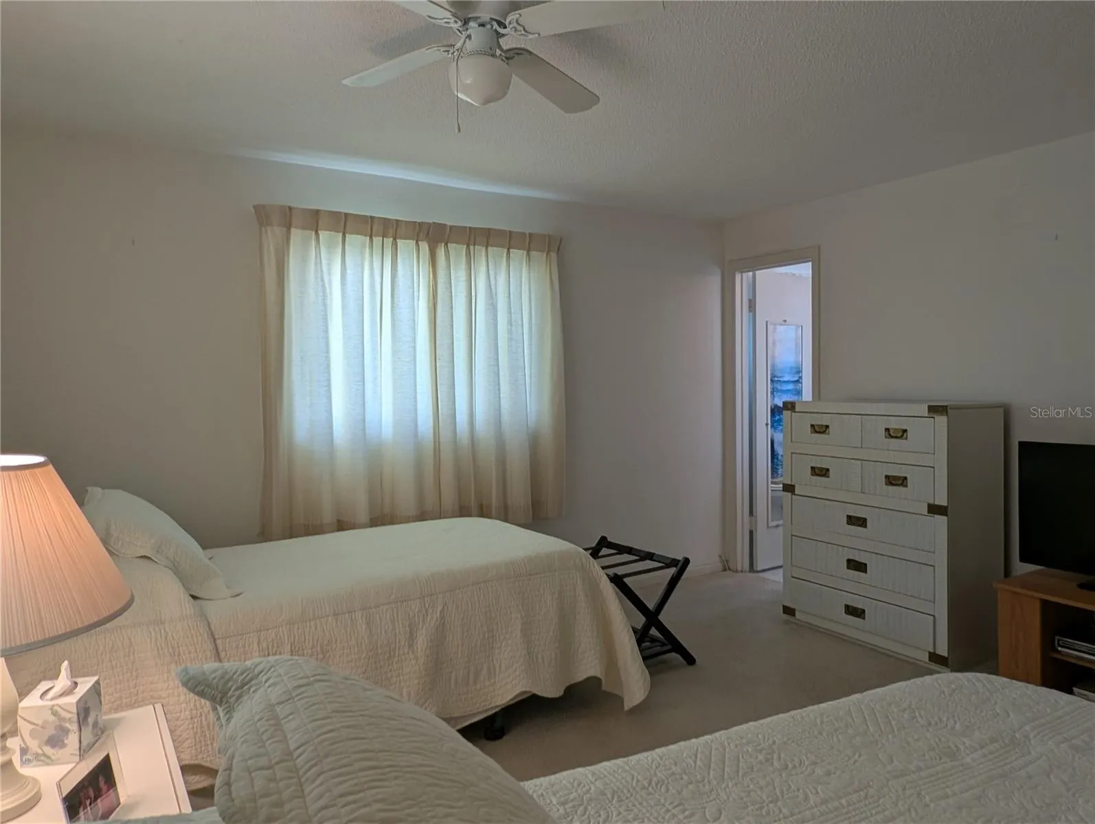 View to ensuite bathroom.