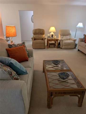 Living room view to hallway.