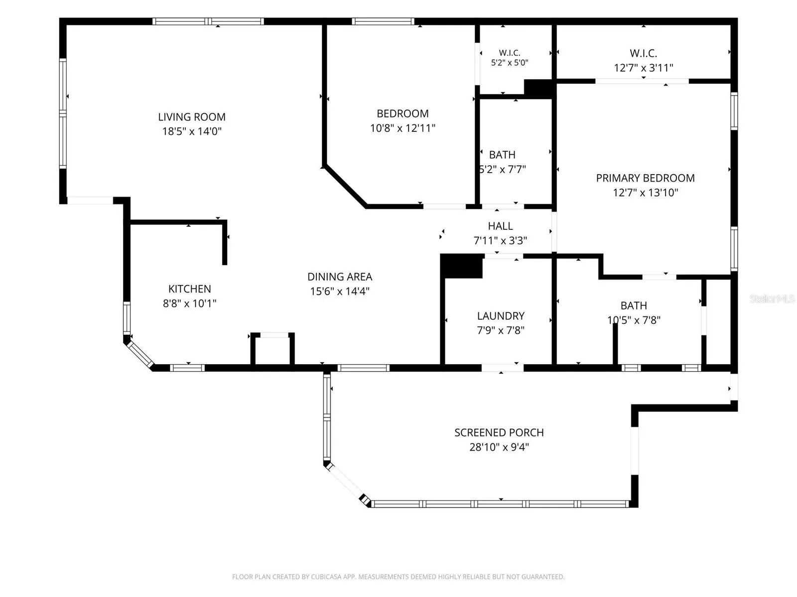 Large living space, indoor laundry and this doesn't even show the storage shed!!