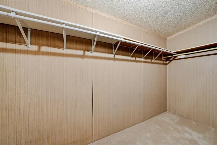 Primary closet