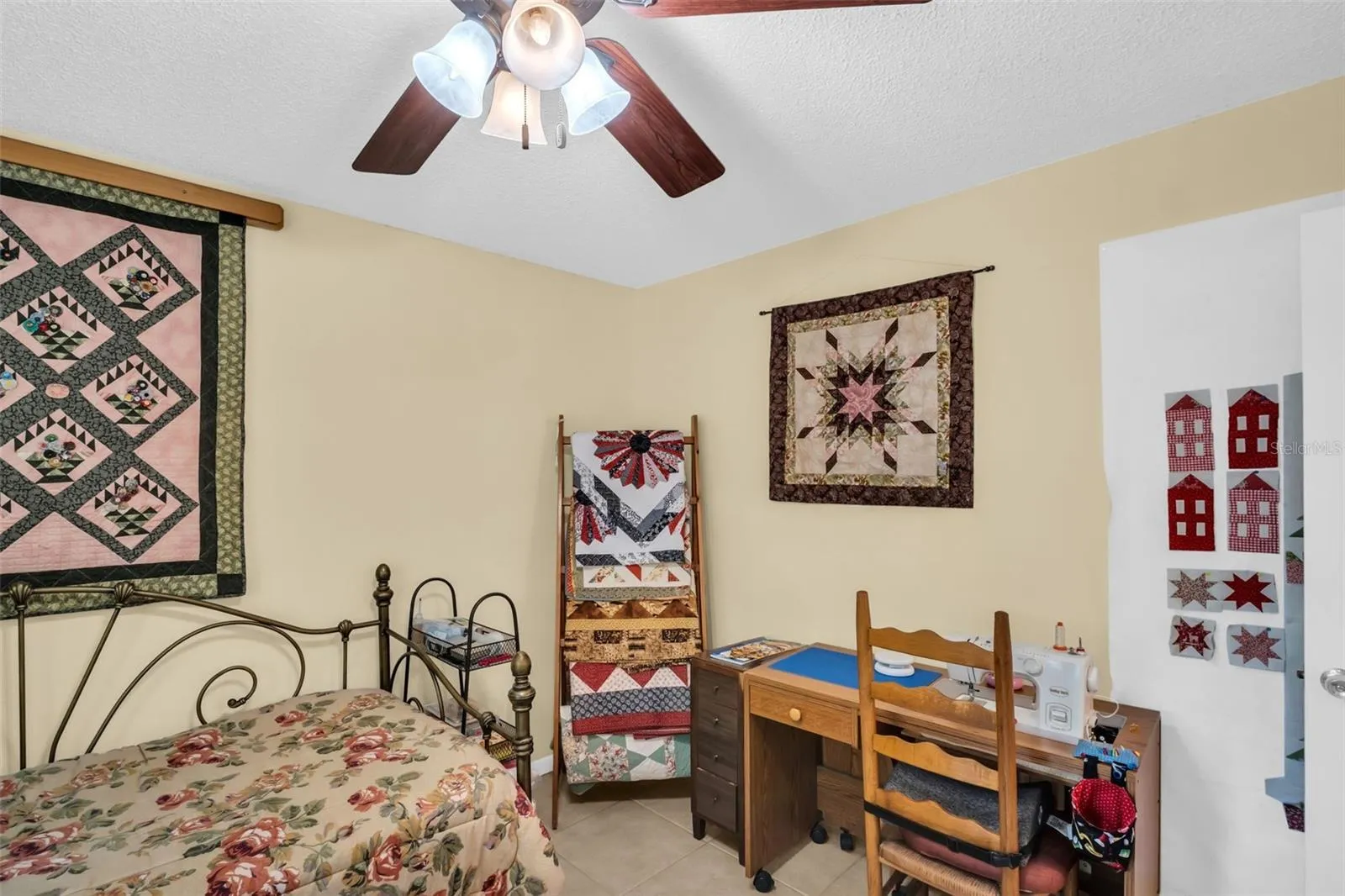 Conveniently located by the hall bath and with a generous built-in closet~