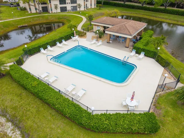 Heated community pool just steps from your front door~