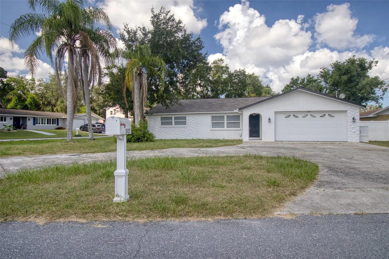 Front curb