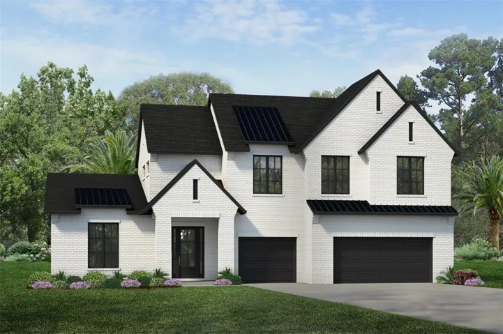 PRECONSTRUCTIONRendering of proposed home - Carlisle II - Country Nouveau.  Representative photo – not actual home