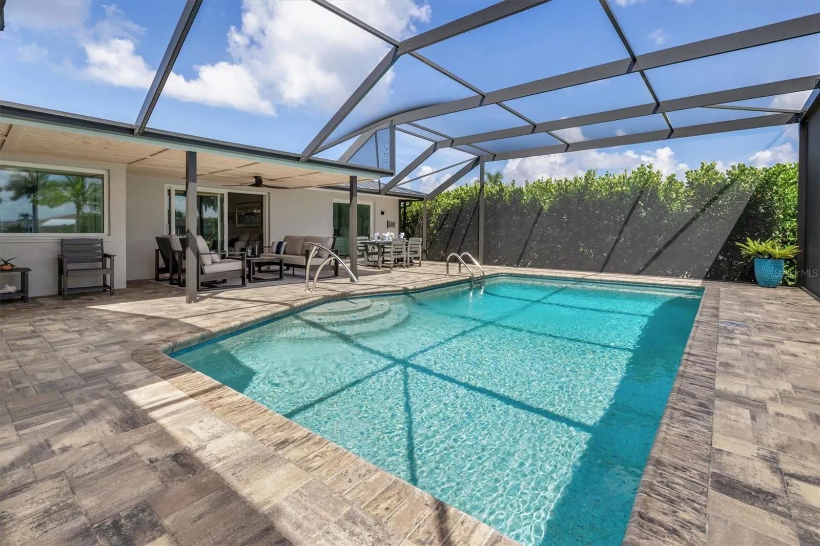 Imagine spending your winters poolside.
