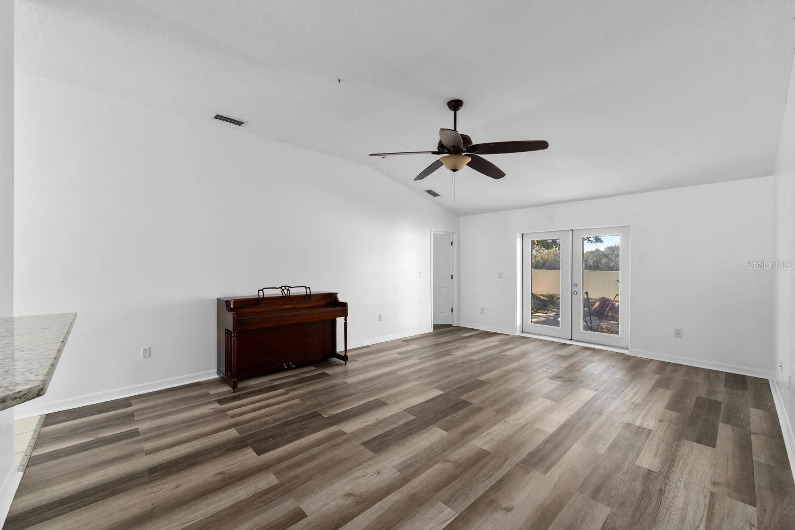 Living Room with access to 4th Bedroom