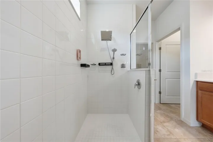 Primary Bathroom Walk-In Shower