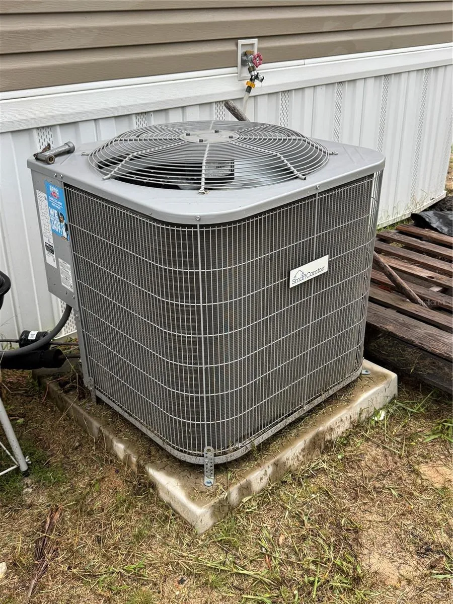 Powerful Smart Comfort split system A/C provides cooling and heating
