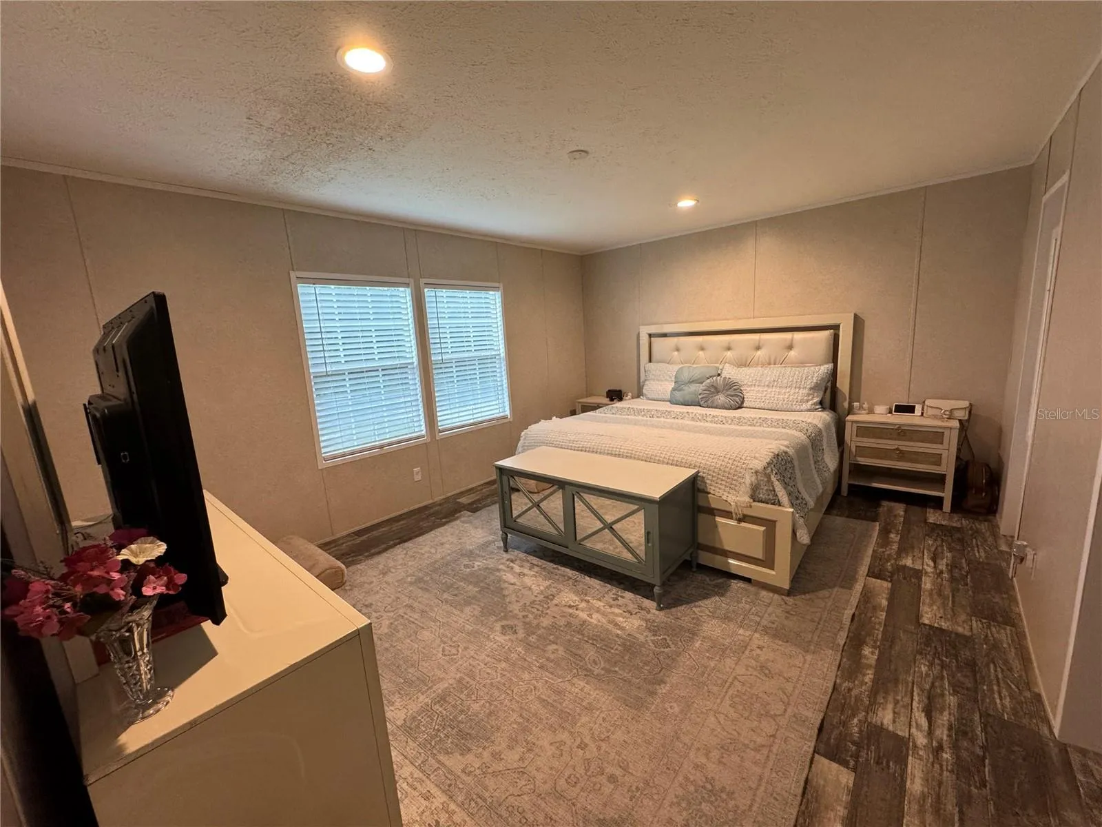 Spacious Master with walk-in closet