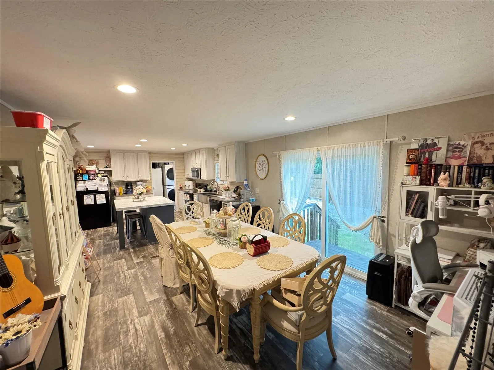 Kitchen and dining area