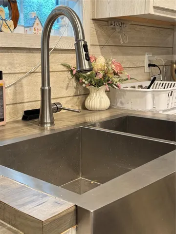 Brushed nickel fixtures