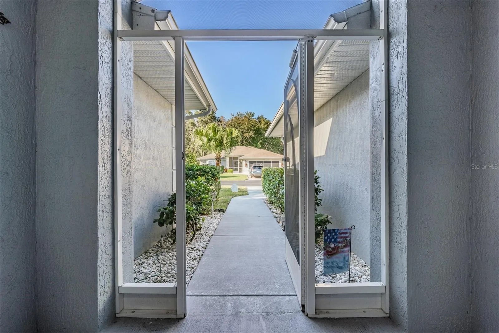 View from front door