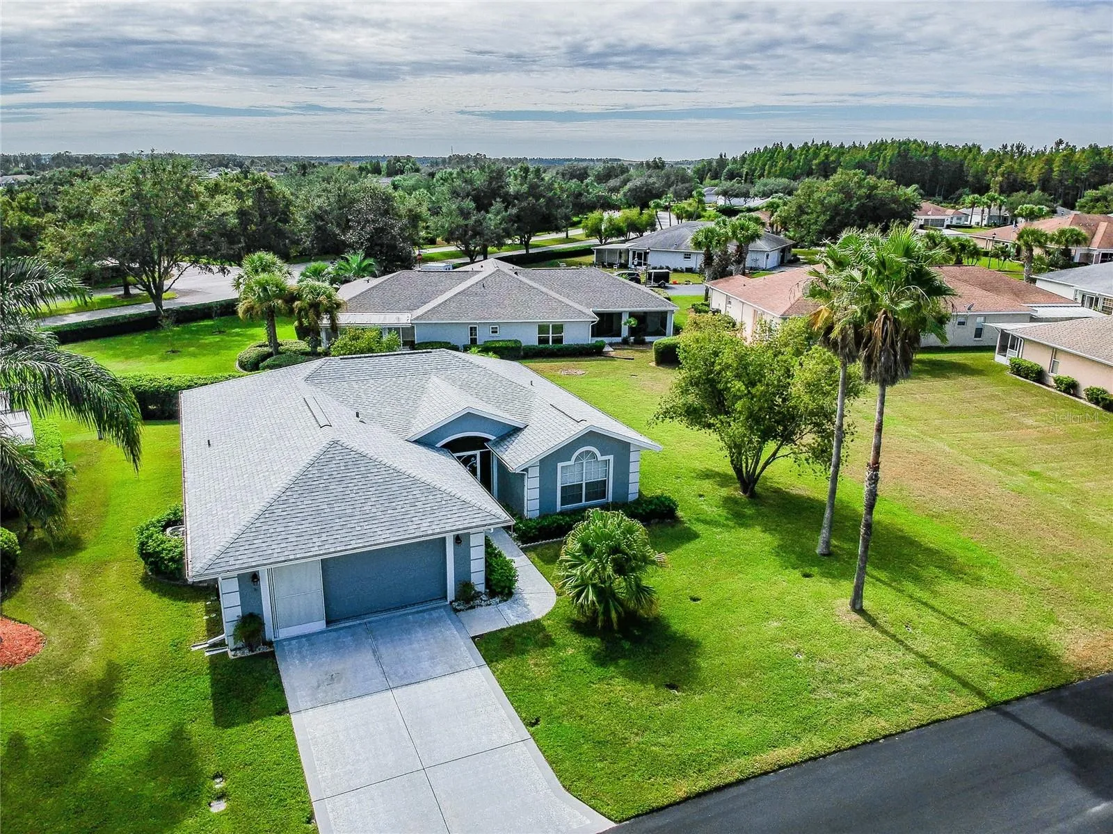Lush Lot with extra lot next door for great space!