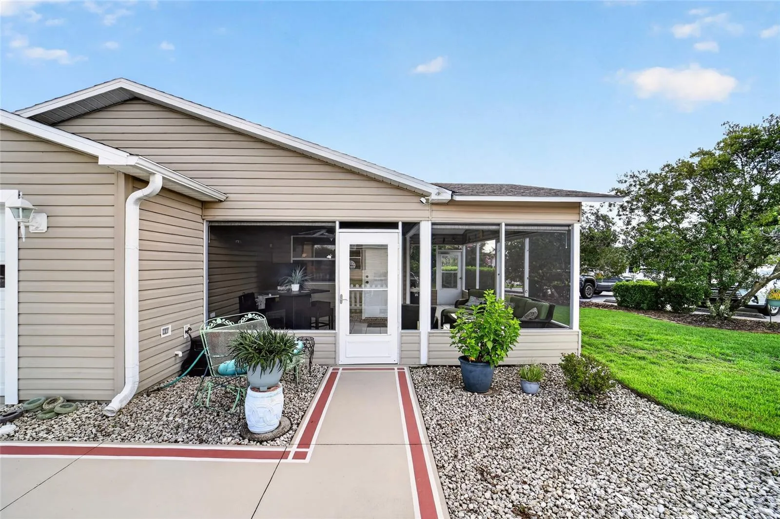 Front walkway to entrance