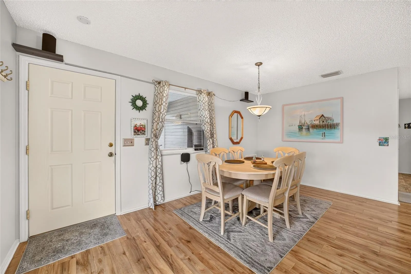 Looking back to front door