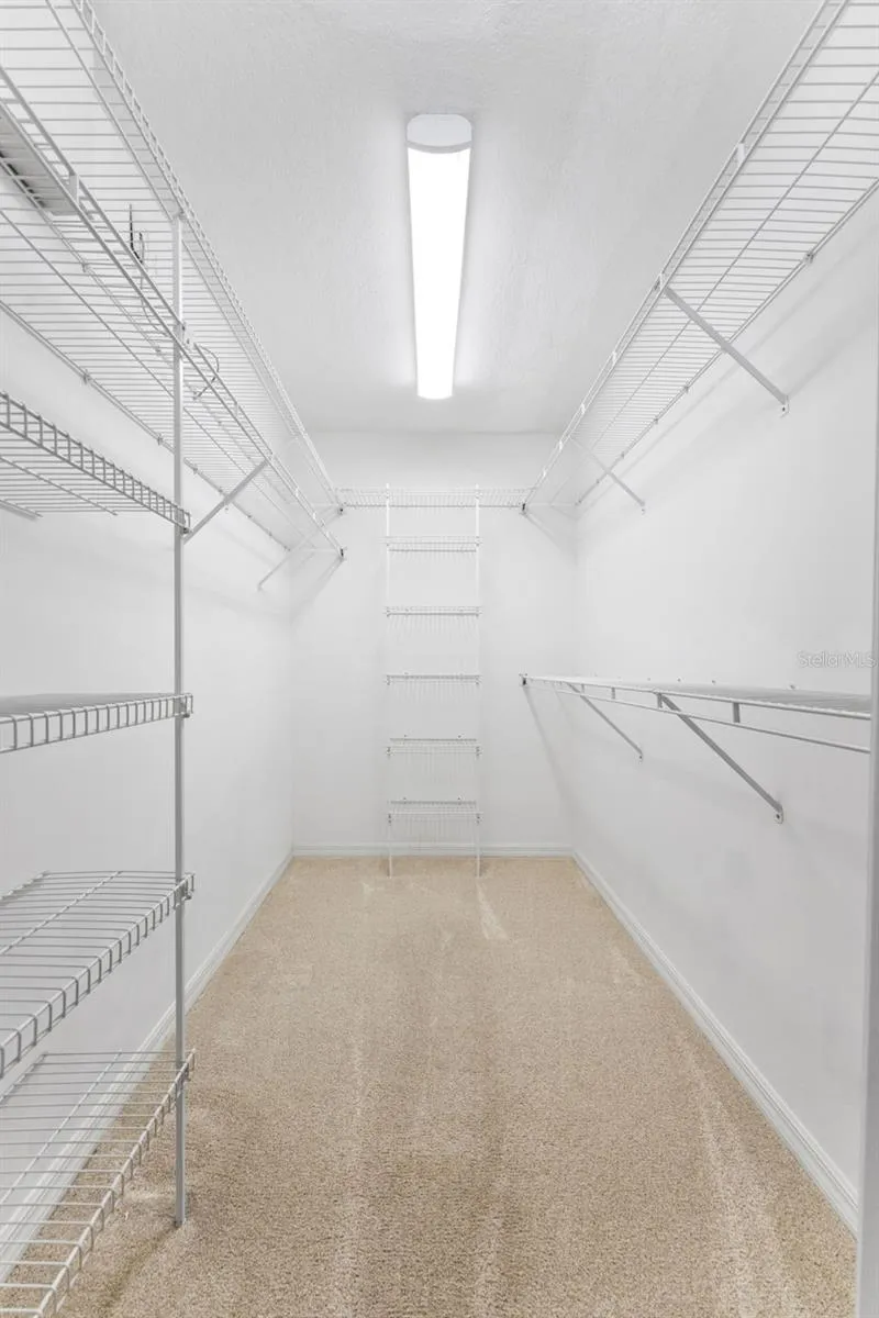 primary walk in closet