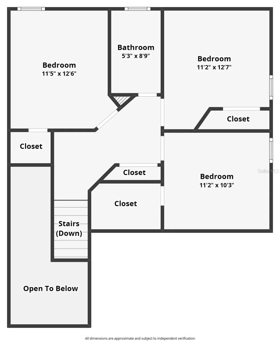 Floor Plan second floor