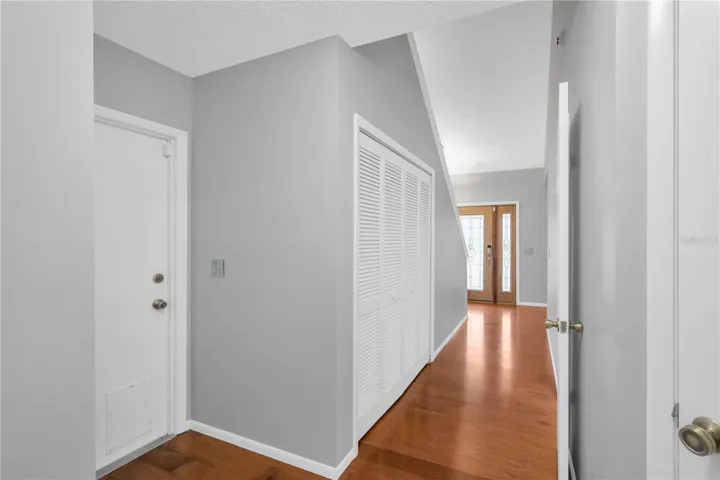 Upstairs are 3 secondary bedrooms and a full bathroom.