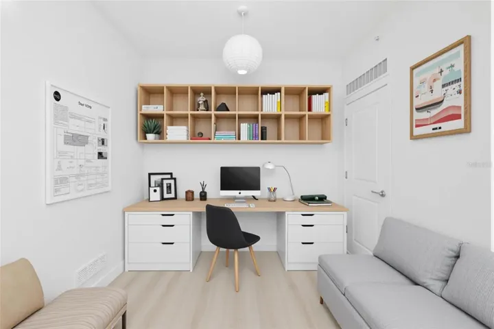 Additional office/den space