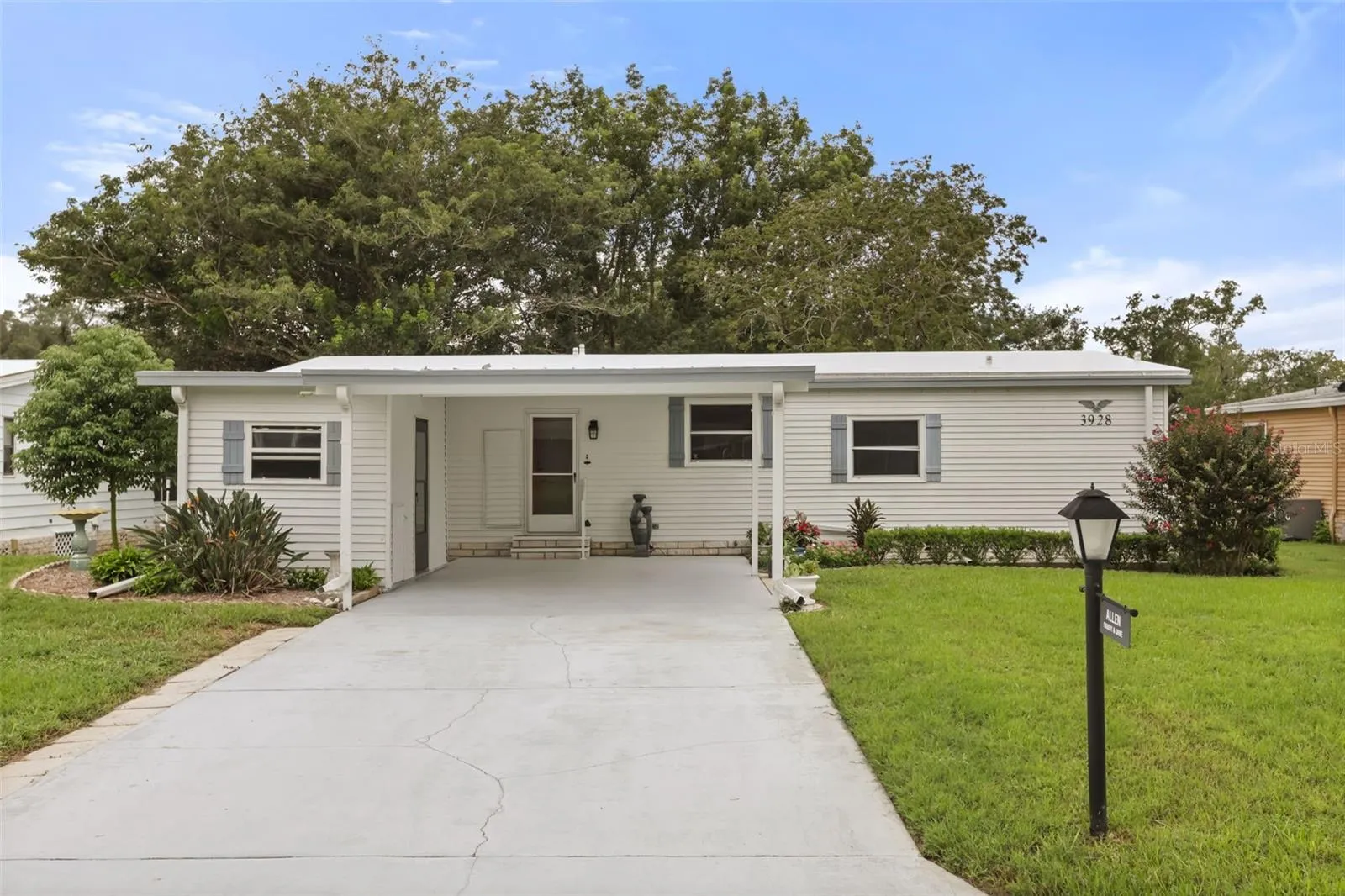 Double Carport Low Step Entry Accessibility