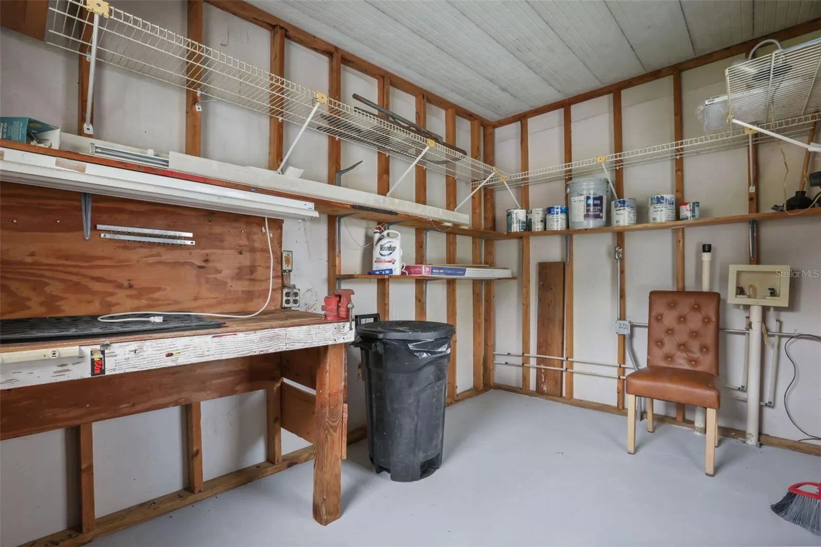 Set up for Workshop and/or Extra Storage