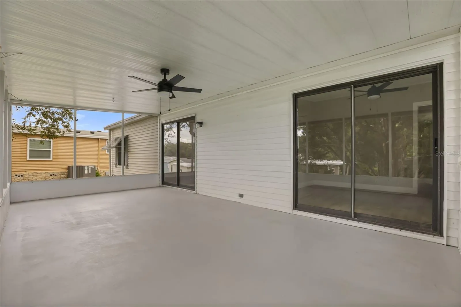2 Entries to Back Porch From Living Room &amp; Bedroom 3