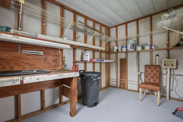 Set up for Workshop and/or Extra Storage