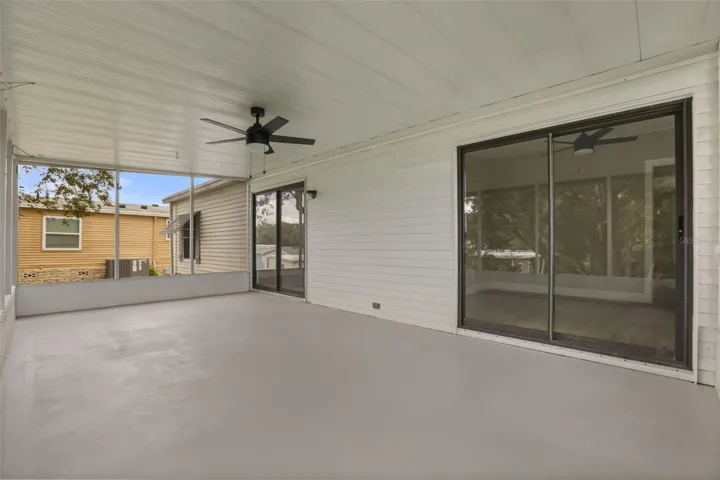 2 Entries to Back Porch From Living Room &amp; Bedroom 3