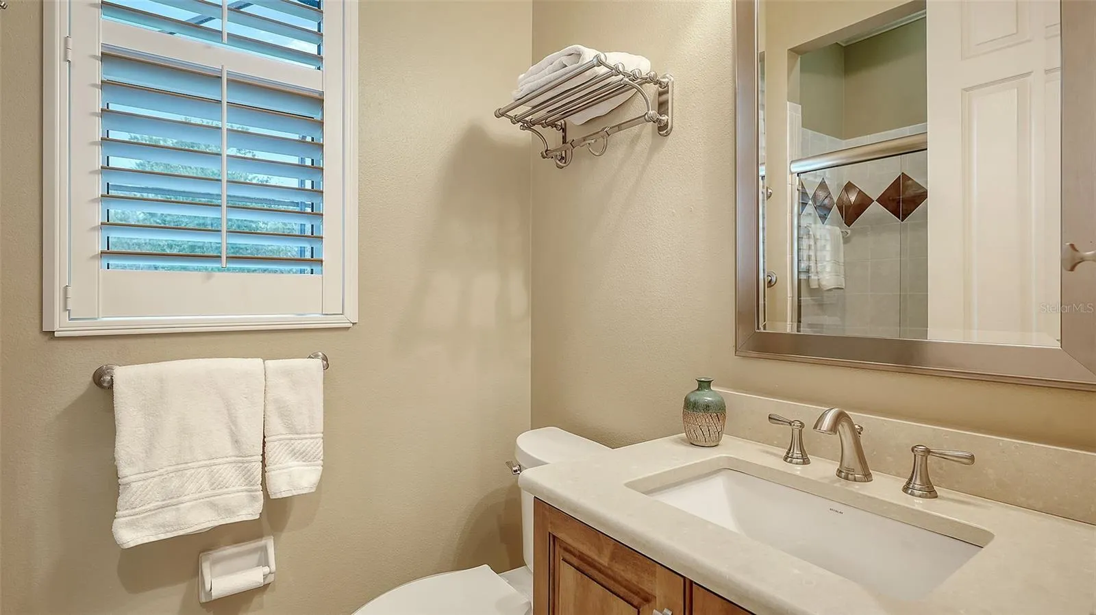 Full bathroom adjacent to bedroom #1