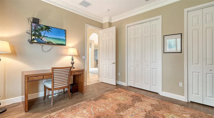 Huge closets in bedroom #1