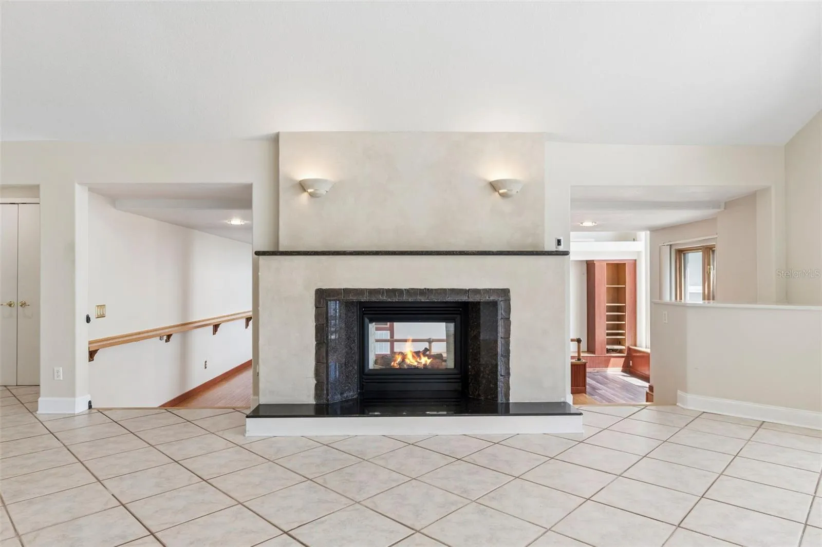 Fireplace in Living Room