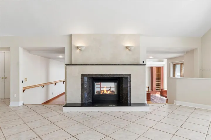 Fireplace in Living Room