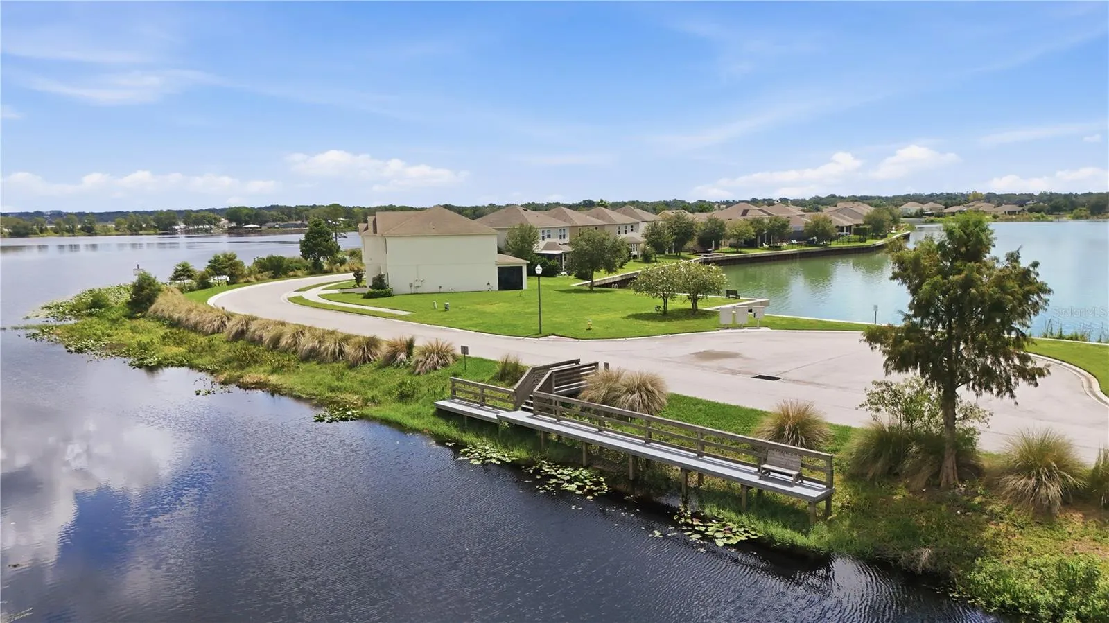 ACROSS STREET FROM LOT - WHERE DOCK CAN GO