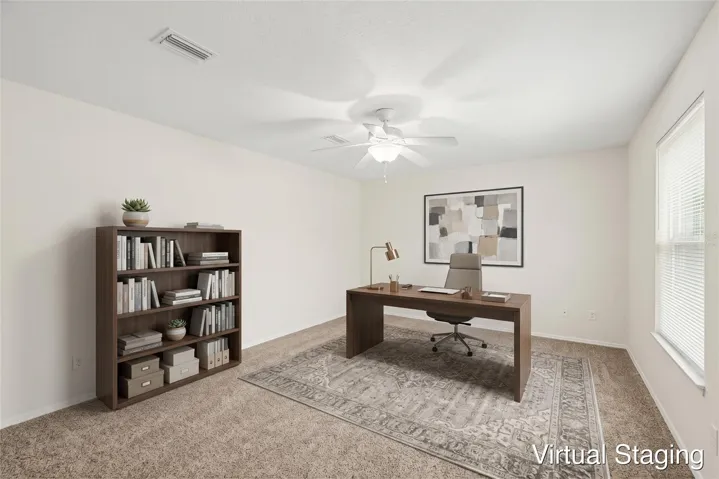 Virtually staged