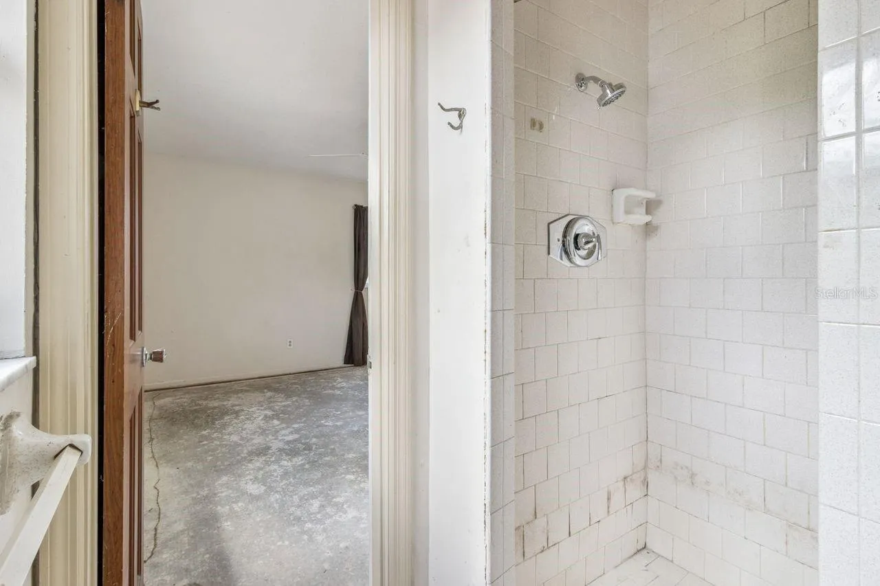 Primary bedroom ensuite bathroom with shower