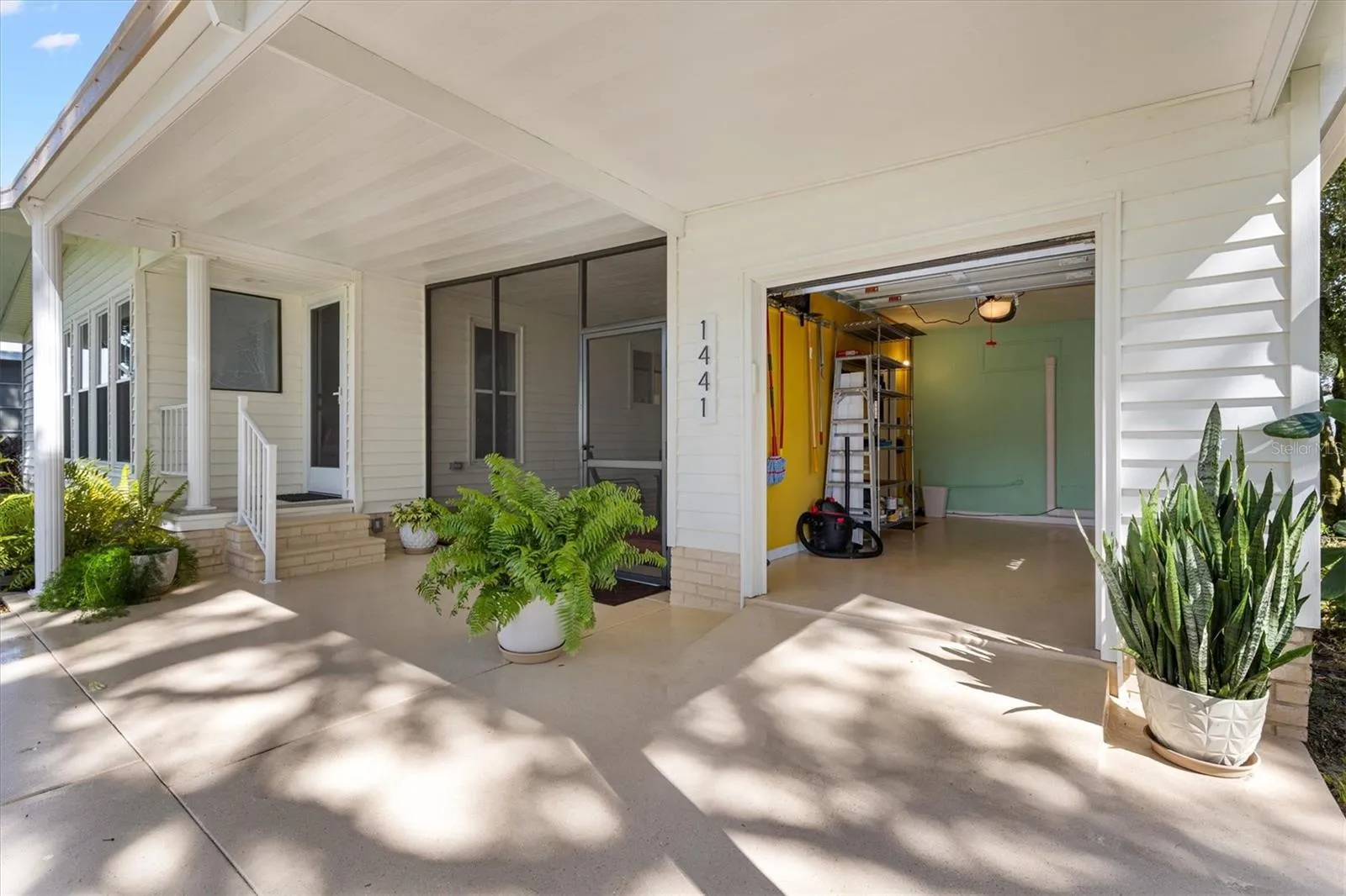 Front with Golf Cart open