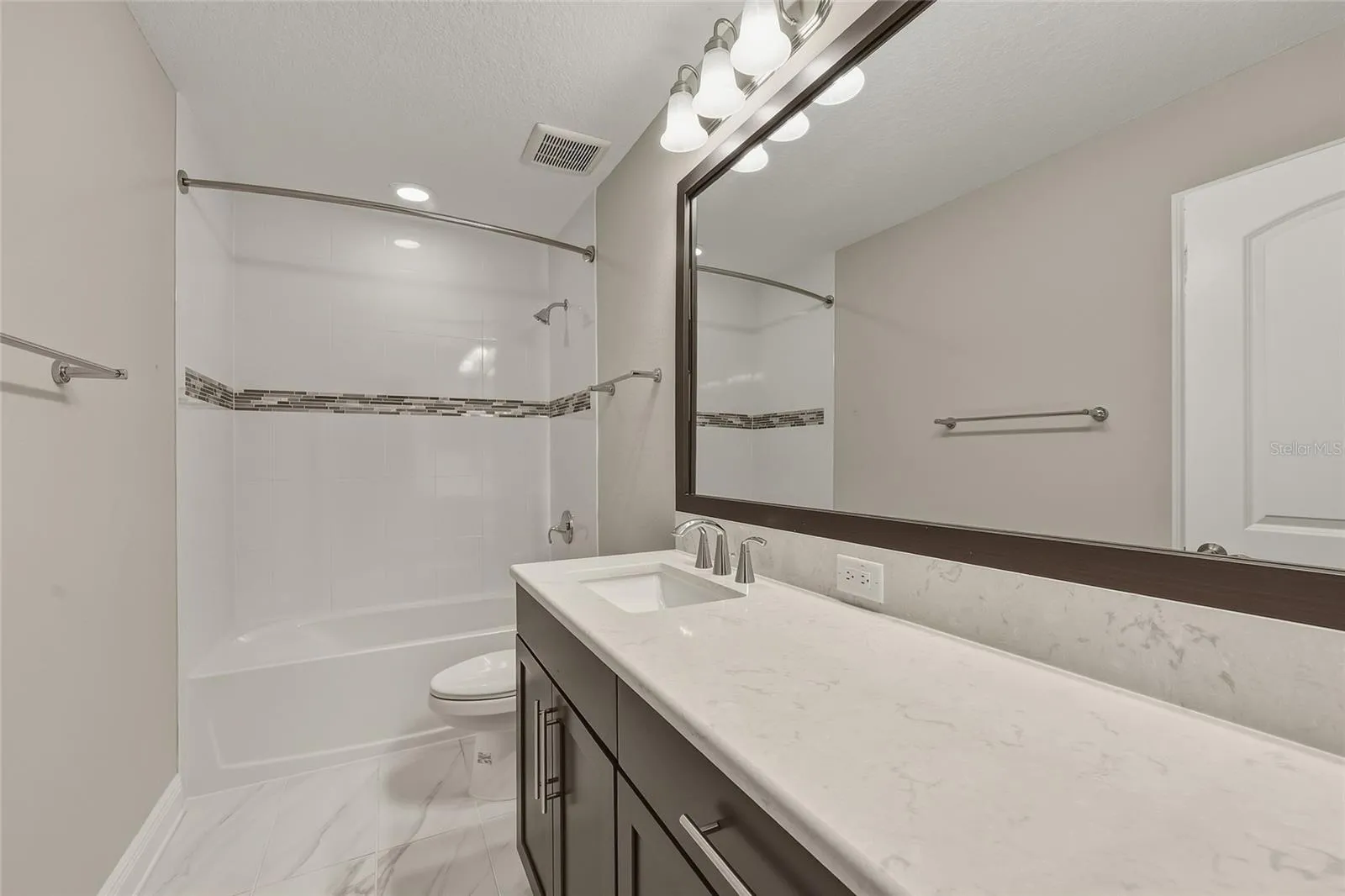 Ensuite full bath off bedroom 4