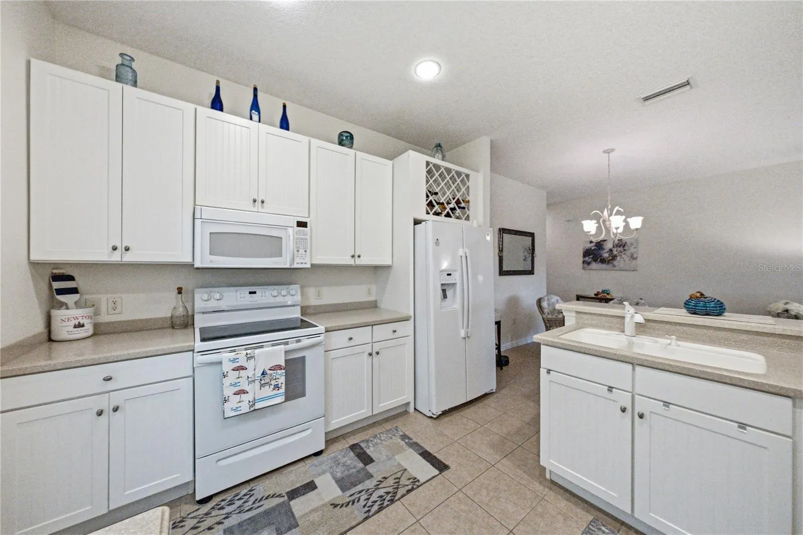 Pride of ownership is evident everywhere in this "snowbird" owned home.