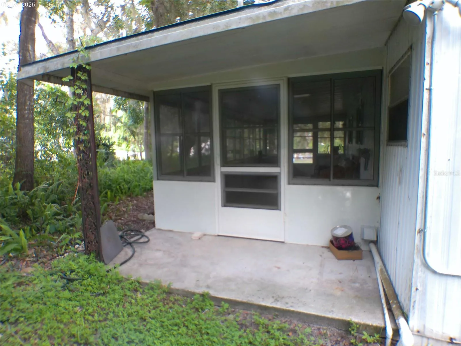 BACK OF PORCH