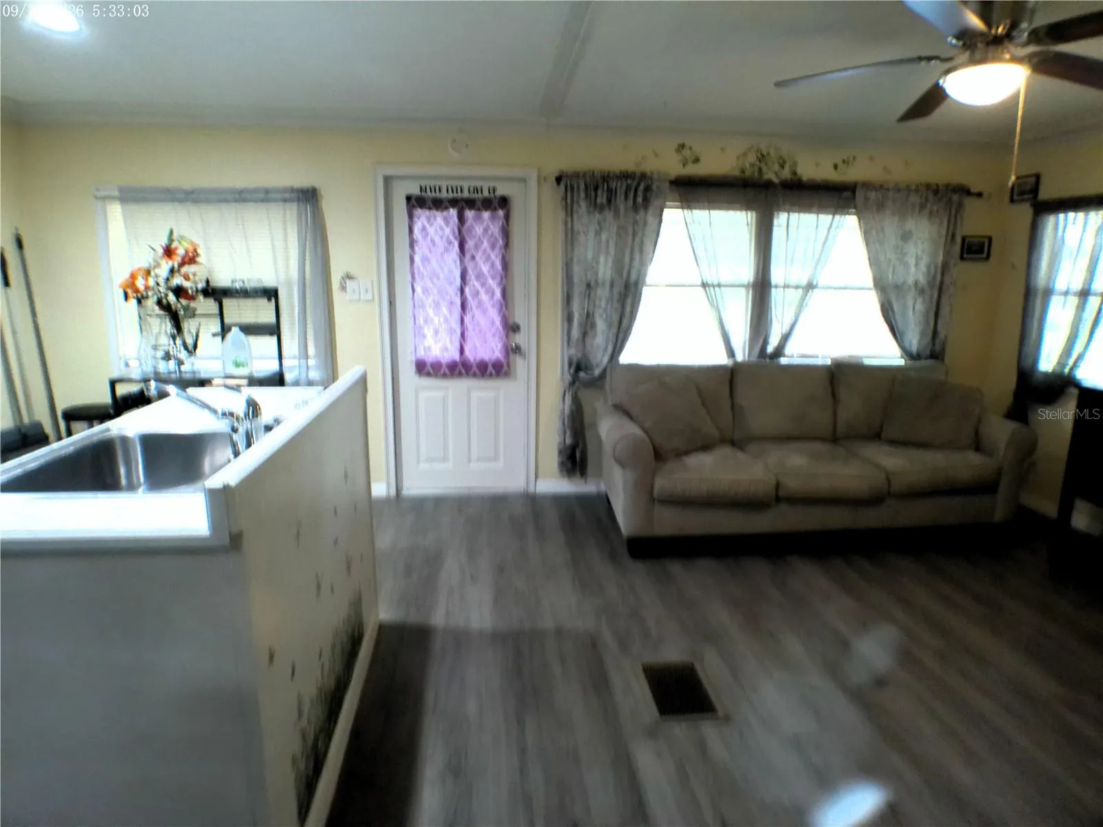VIEW FROM HALLWAY