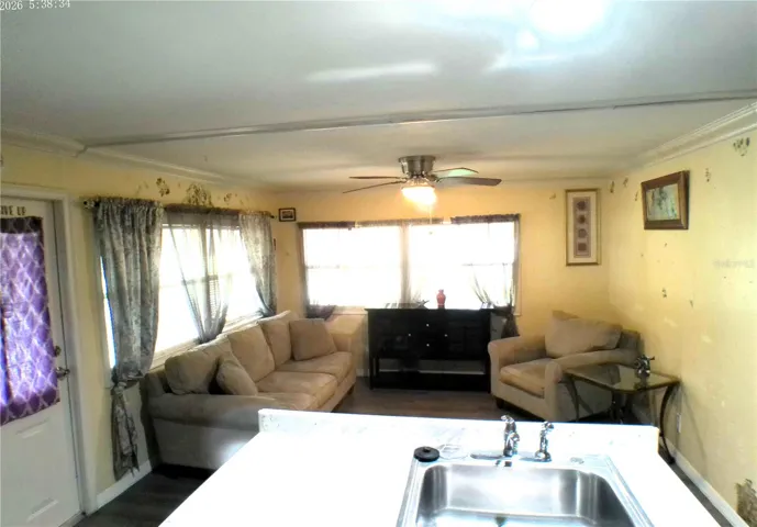 VIEW FROM KITCHEN