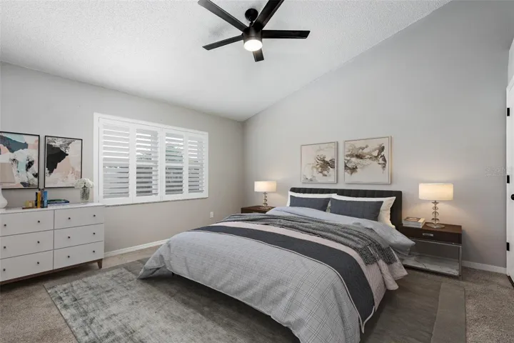 Primary Suite - Bedroom (Virtually Staged)