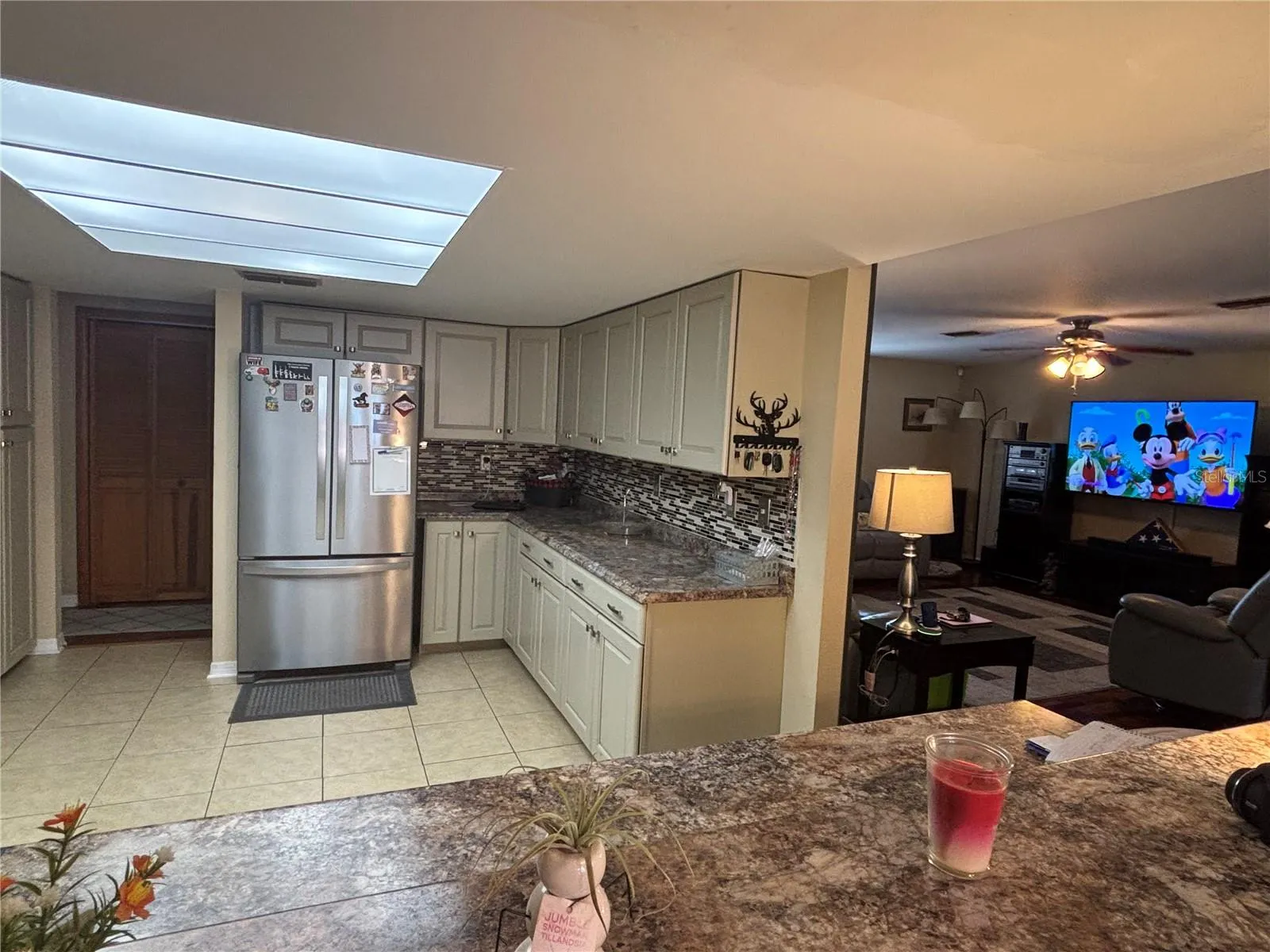Kitchen and Living Room