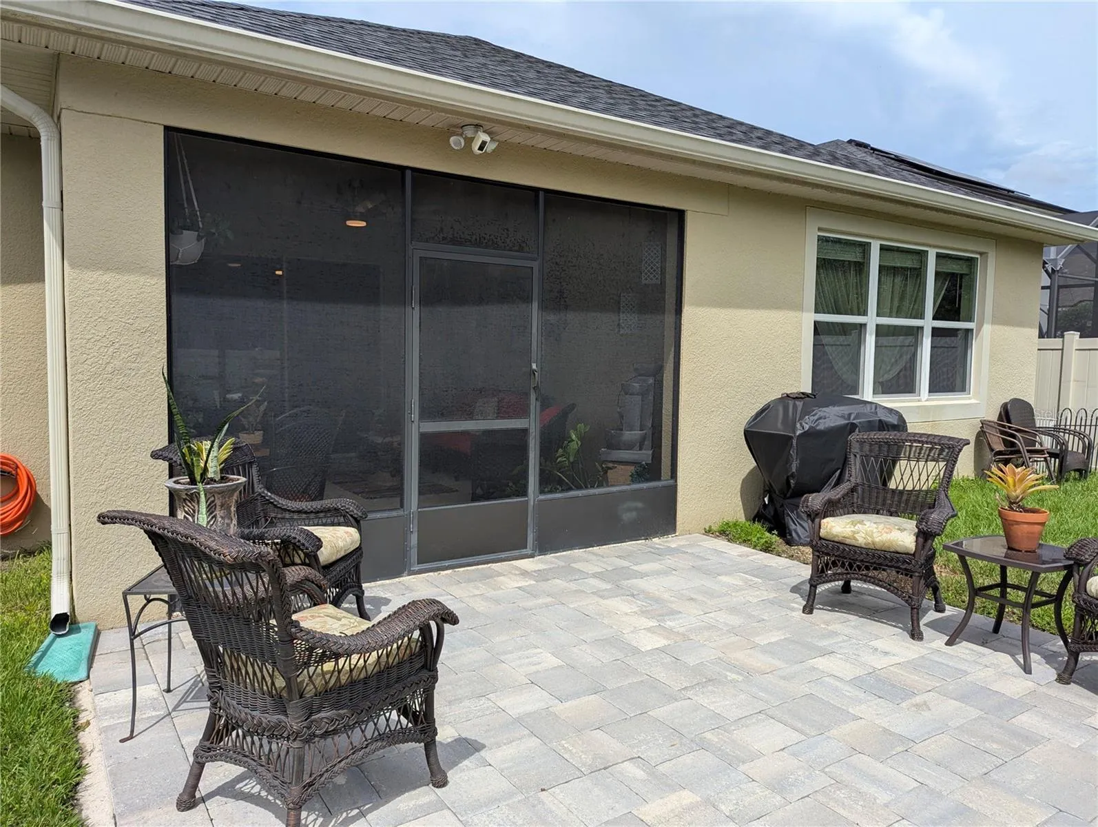 Paver patio